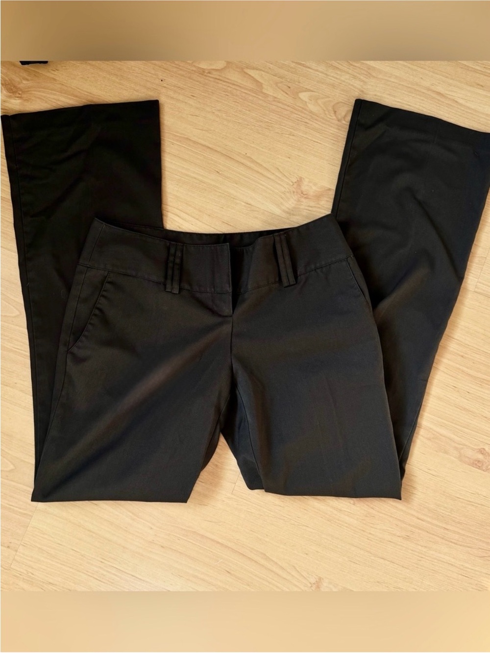 Vintage 2000’s Y2K Low Rise Boot Cut Brown Trousers / Dress Pants size 5